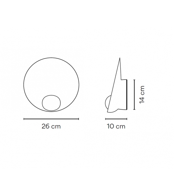 Musa Vibia Wall Lamp