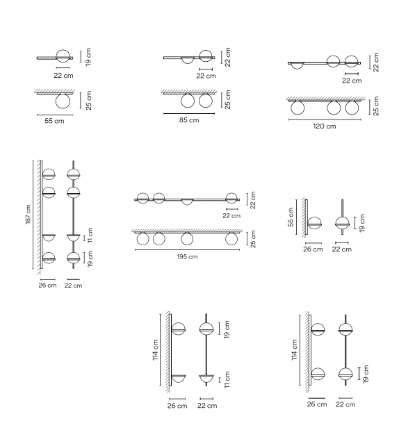 Palma Vibia Applique