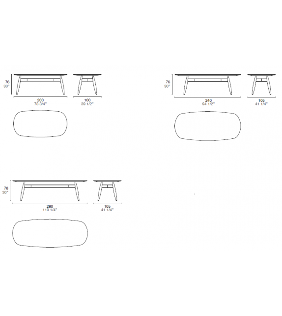 Fusello Alf DaFrè Table