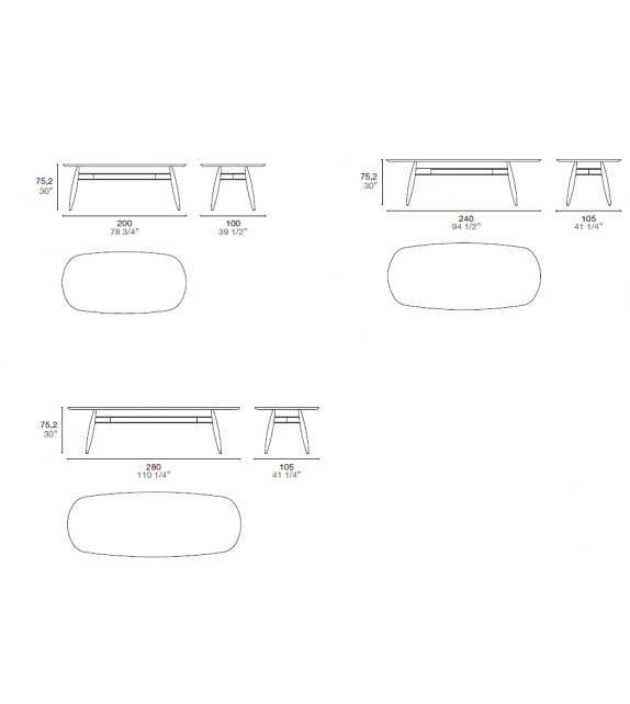 Fusello Table Alf DaFrè