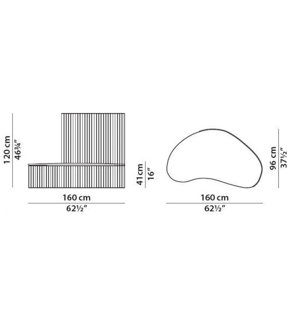 Chaise Longue Ginestra Baxter