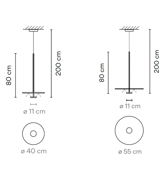 Flat Vibia Hängeleuchte