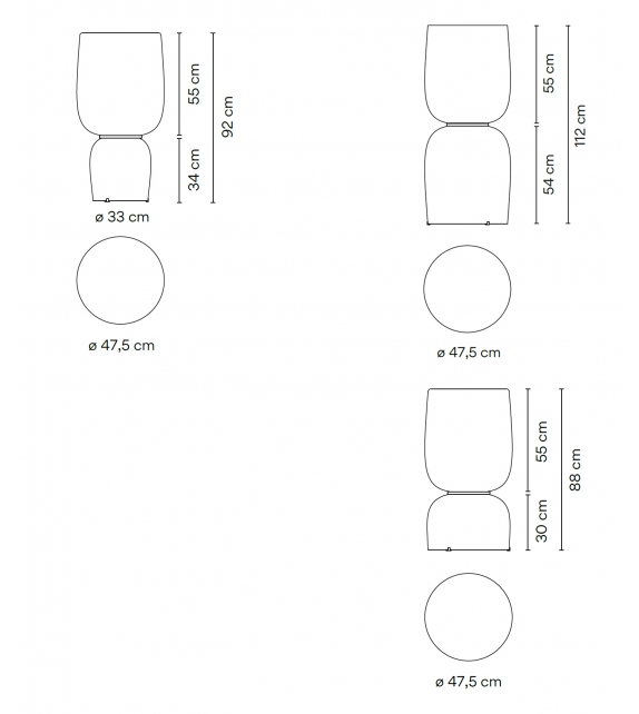 Ghost Vibia Lampada da Tavolo