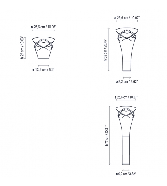 Cornet Bover Lampadaire