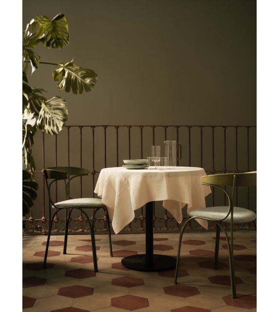 Ample Gebrüder Thonet Vienna Gepolsterter Stuhl