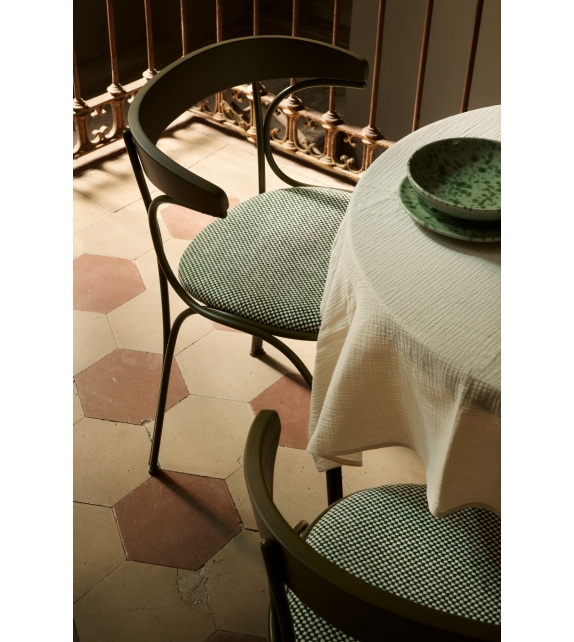 Ample Gebrüder Thonet Vienna Sedia Imbottita