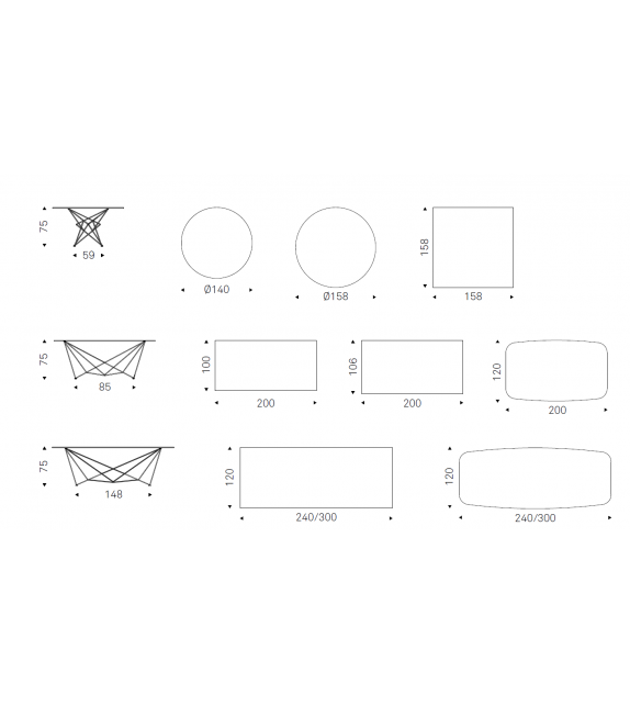 Gordon Deep Wood Cattelan Italia Mesa