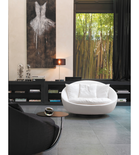 Lacoon Désirée Fauteuil avec Table Basse Pivotante