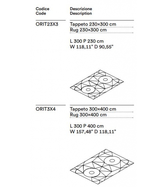 Rituale Tacchini Alfombra