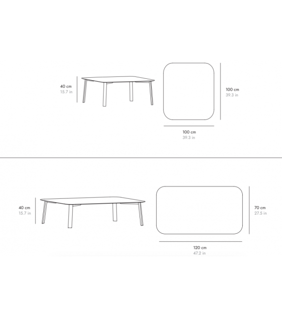 Stockholm Punt Table Basse
