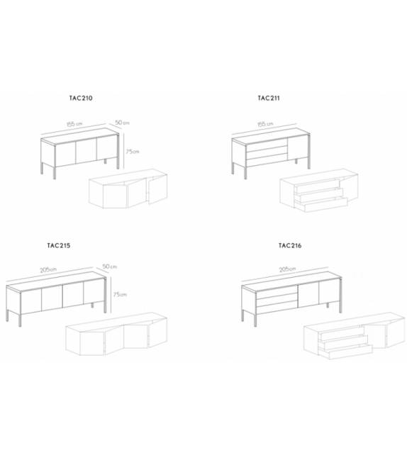 Tactile Punt Sideboard