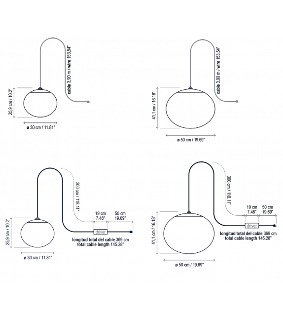 Elipse Outdoor Bover Suspension