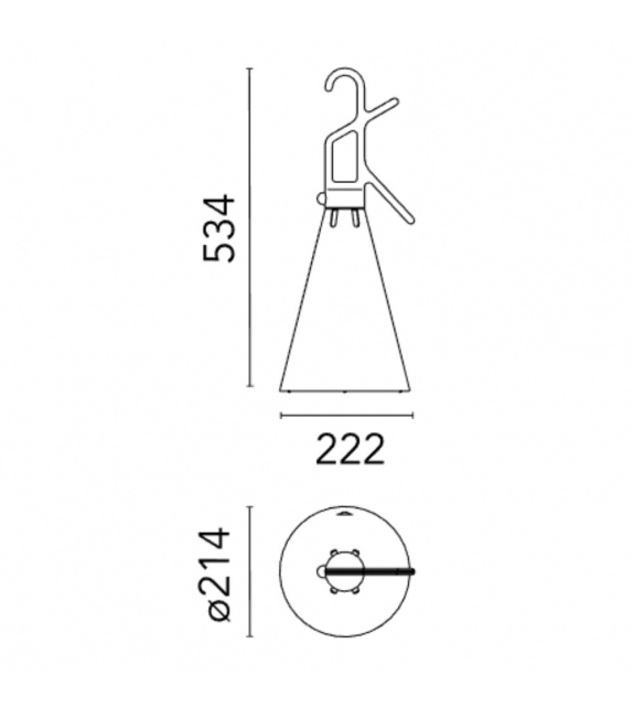 Ready for shipping - Mayday Outdoor Flos Table Lamp