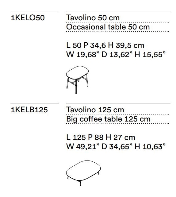 Kelly Tacchini Table Basse