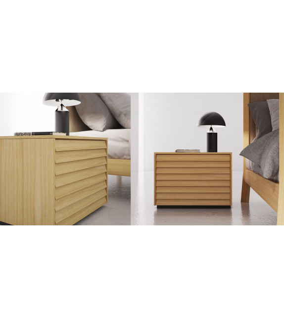 Sussex Punt Bedside Table