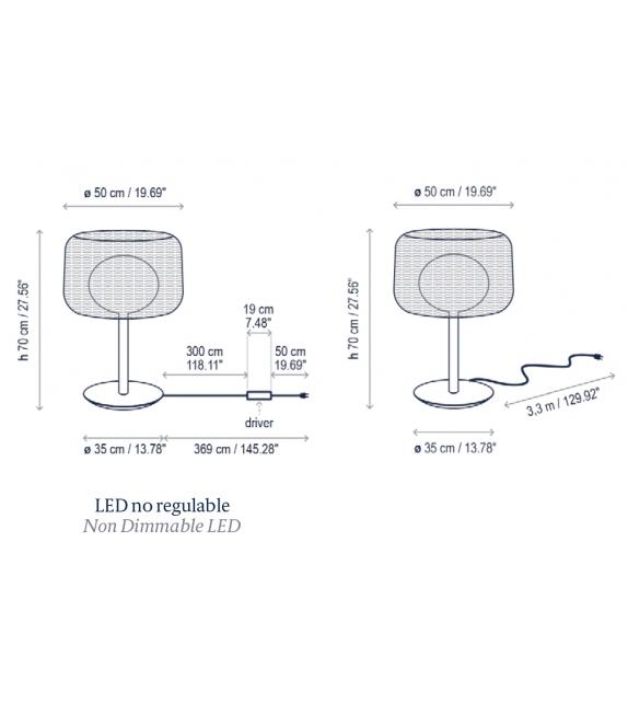 Fora Bover Lampe de Table