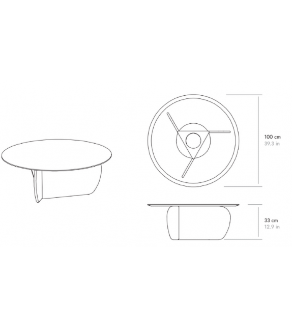 Coral Punt Table Basse