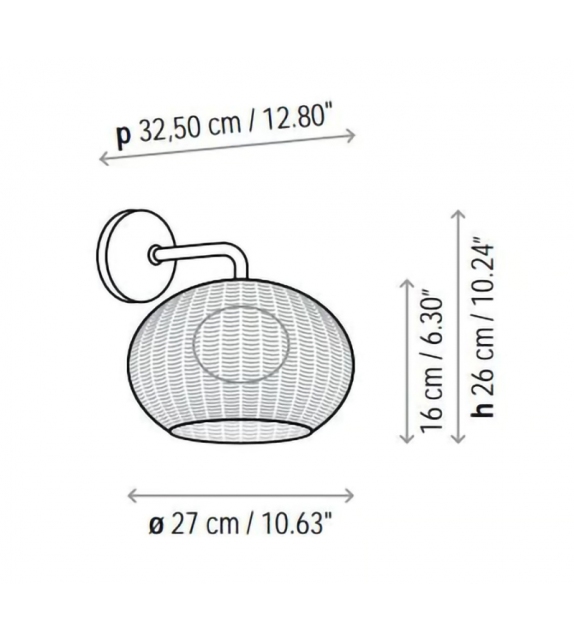 Garota Bover Wall Lamp