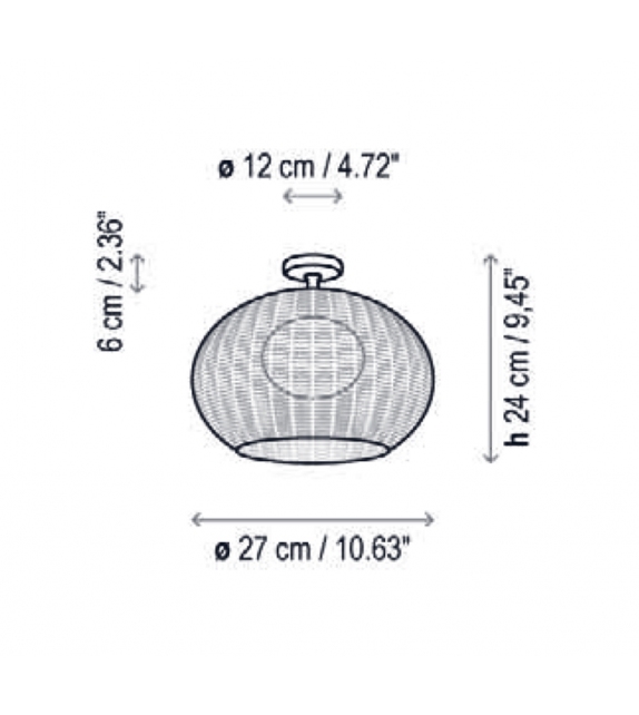 Garota Bover Ceiling Lamp