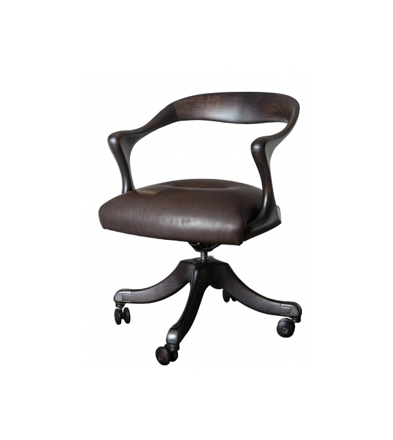 Marlowe Swivel Armchair Ceccotti Collezioni