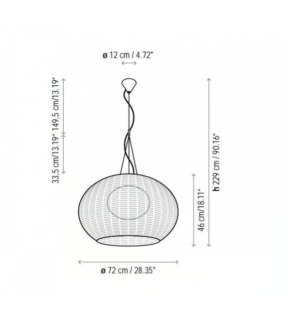 Garota 2 Bover Pendant Lamp
