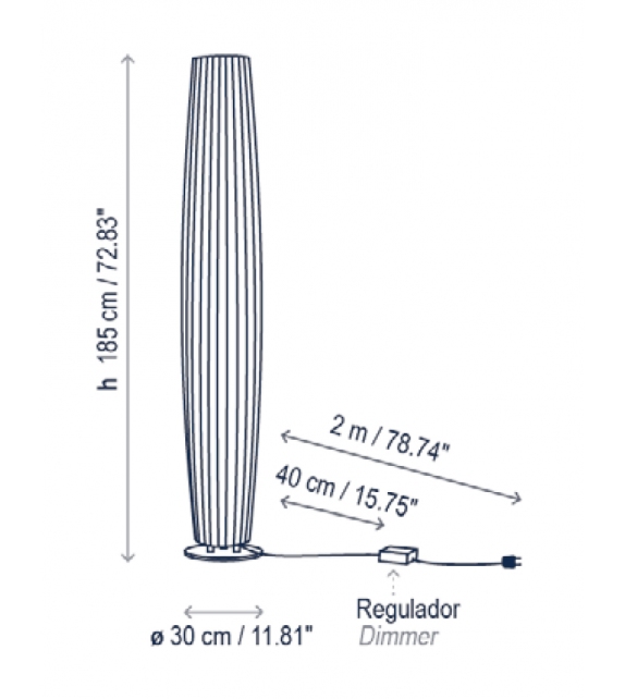 Maxi Bover Floor Lamp