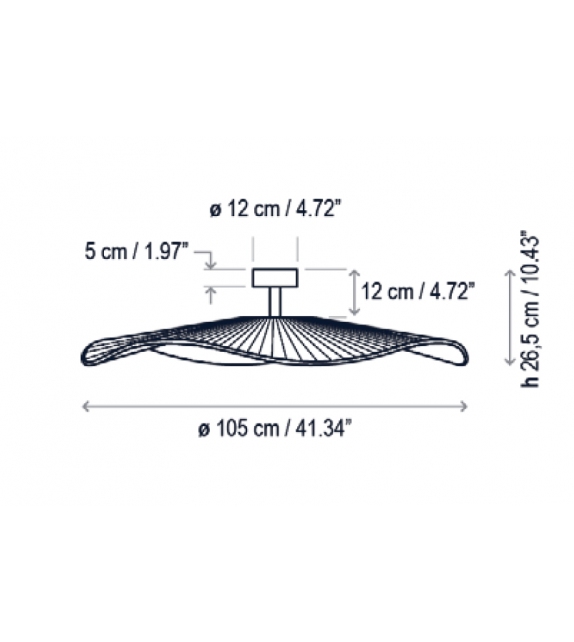 Mediterrània Bover Ceiling Lamp