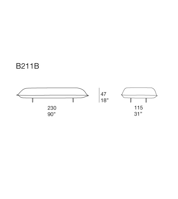 Pod Paola Lenti Banc
