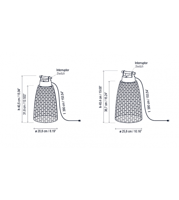Nans Bover Lámpara de Mesa