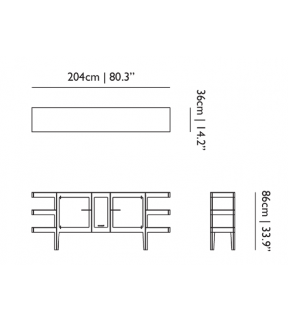 No Screw No Glue Moooi Sideboard