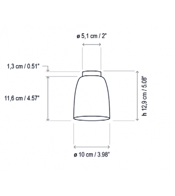 Nut Bover Cieling Lamp