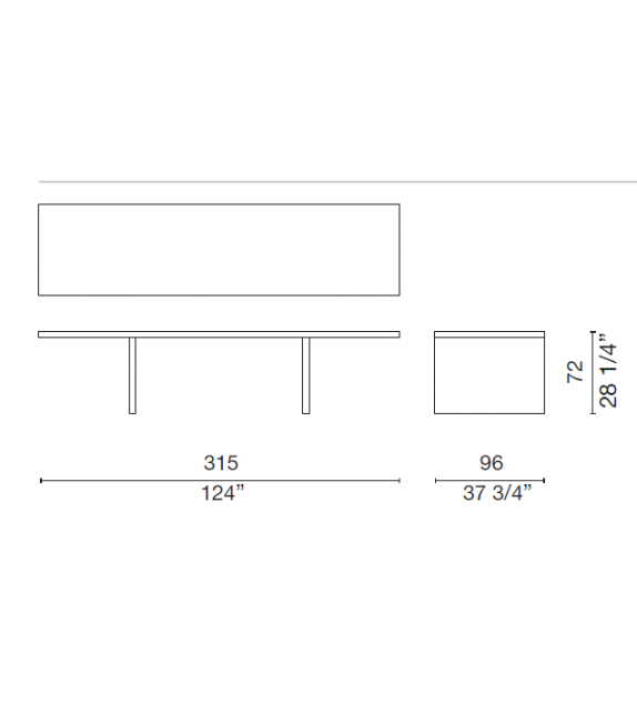 Millenium Hope Tisch Cappellini