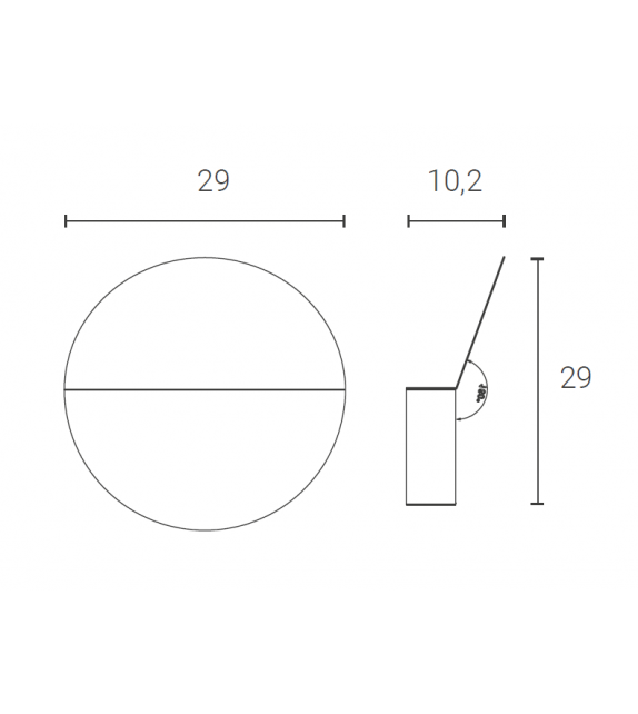 Cyrcle Applique Zava Wall Lamp