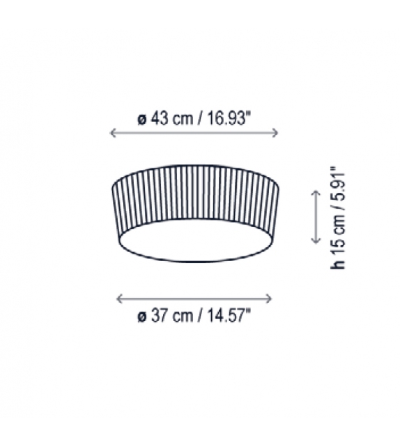 Folie Bover Lampada da Soffitto