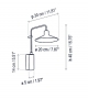 Platet Bover Wall Lamp
