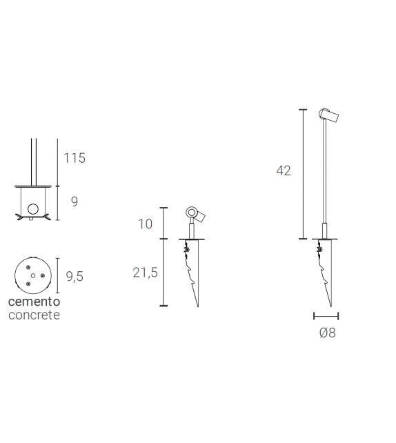 Nino Floor Zava Lampadaire