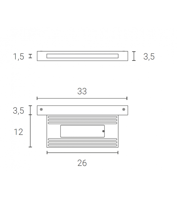Orion Applique Zava Wandleuchte