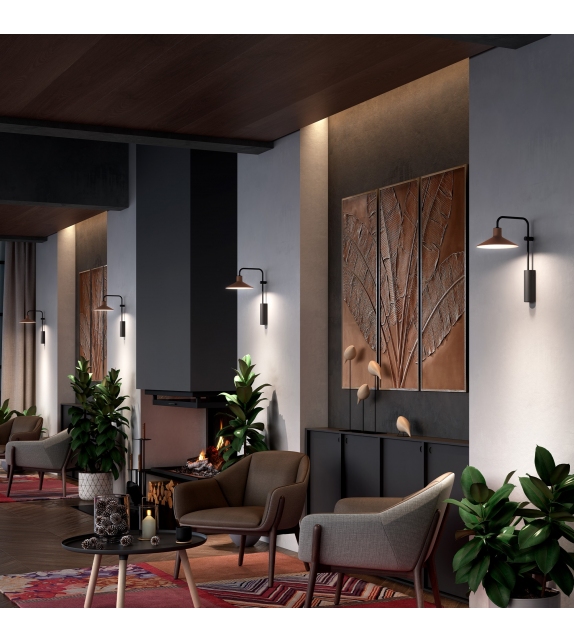 Platet 2 Bover Wall Lamp