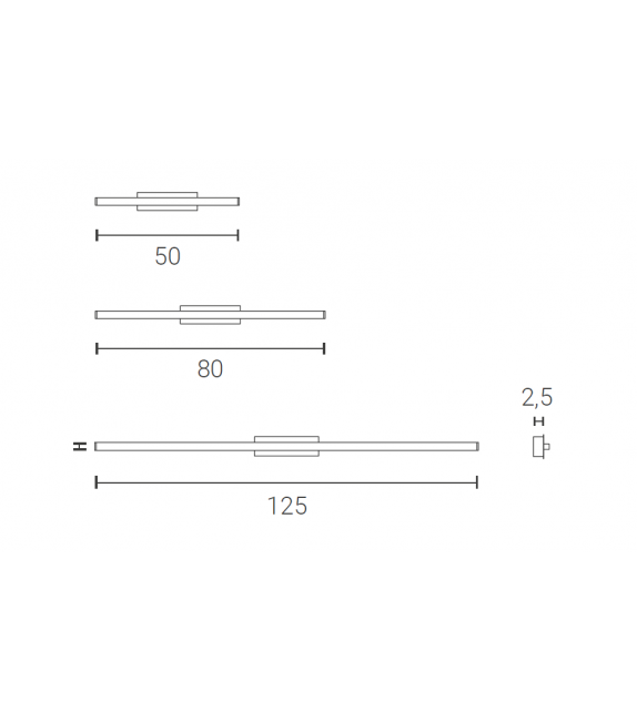 Tratto Linear Wall Zava Applique