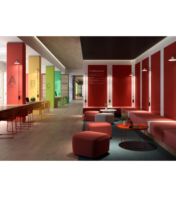 Platet 6 Bover Lampada da Parete