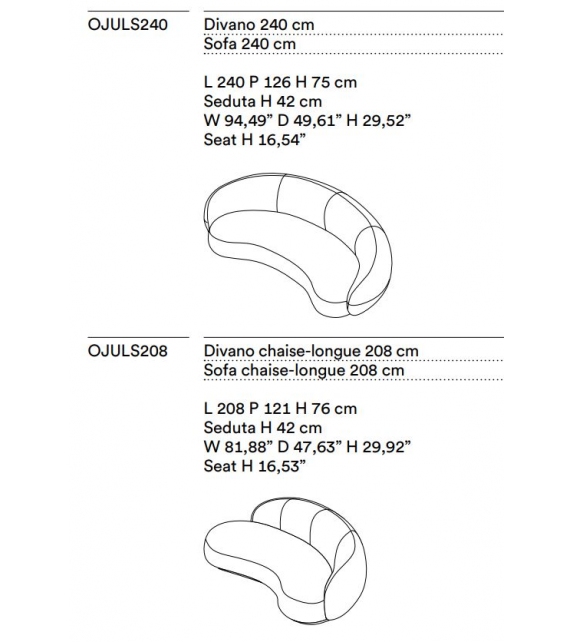 Julep Soft Sofa Tacchini