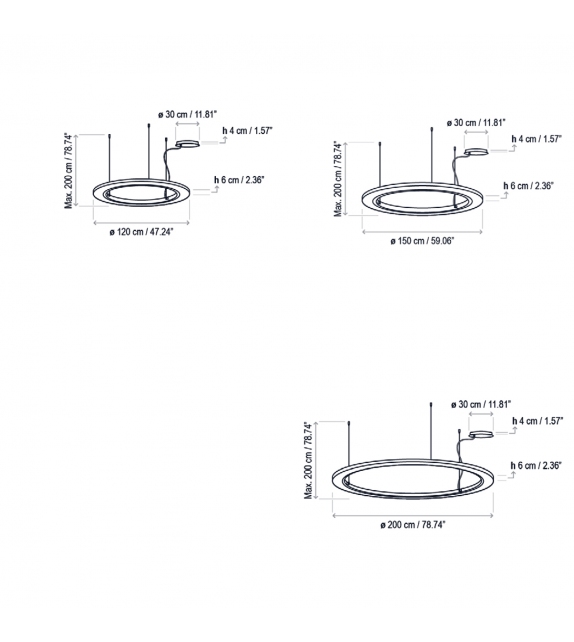 Platet Bover Pendant Lamp on Track