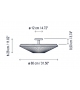 Siam 80 Bover Ceiling Lamp