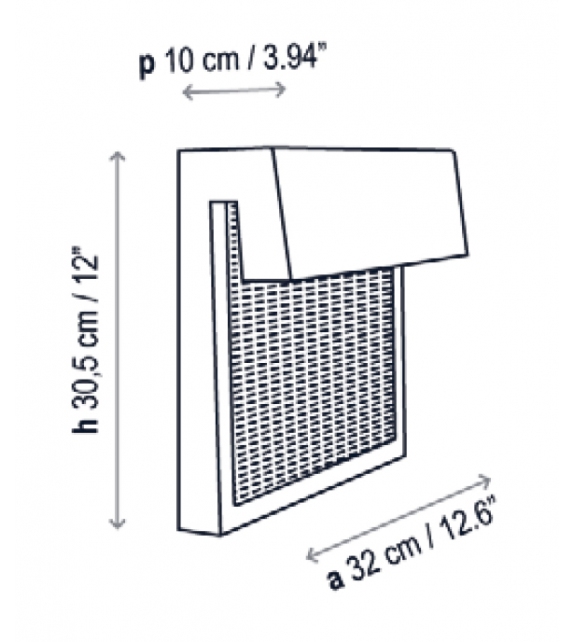Sisal Bover Lámpara de Pared