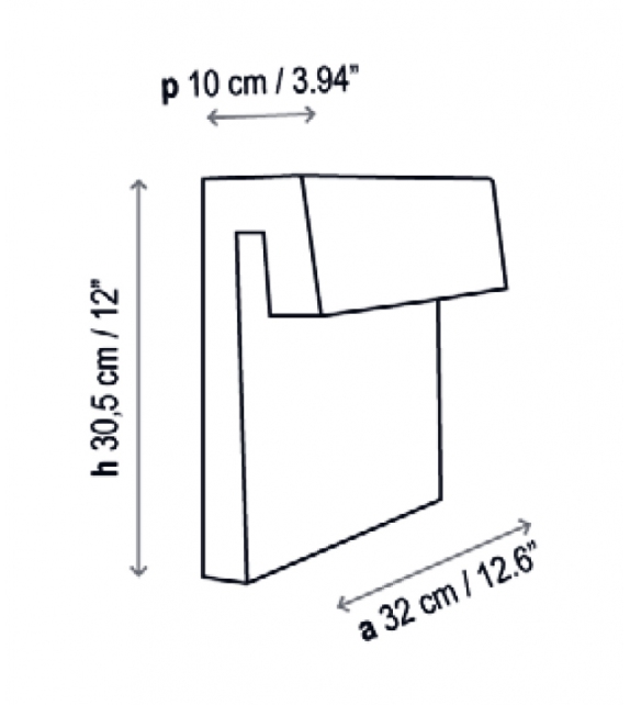 Sisal Bover Lampada da Parete