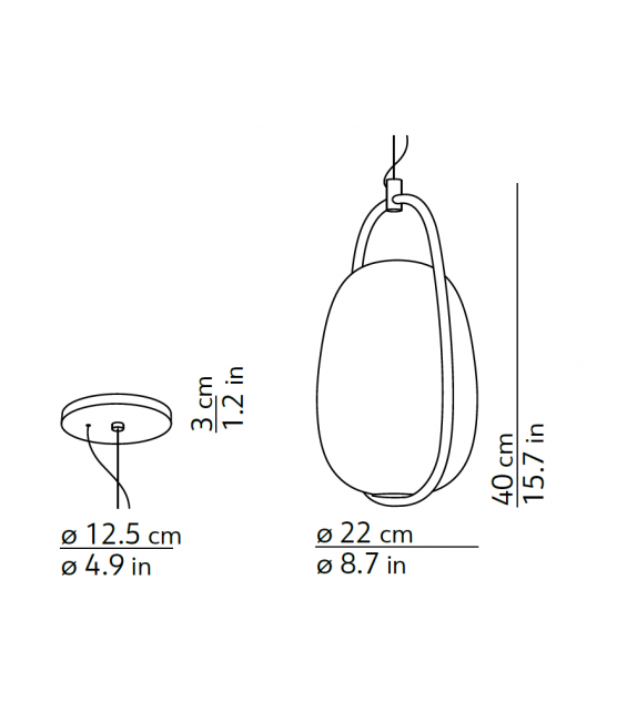 Lannà Kundalini Suspension Lamp