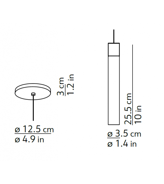 Minimal Kundalini Suspension Lamp