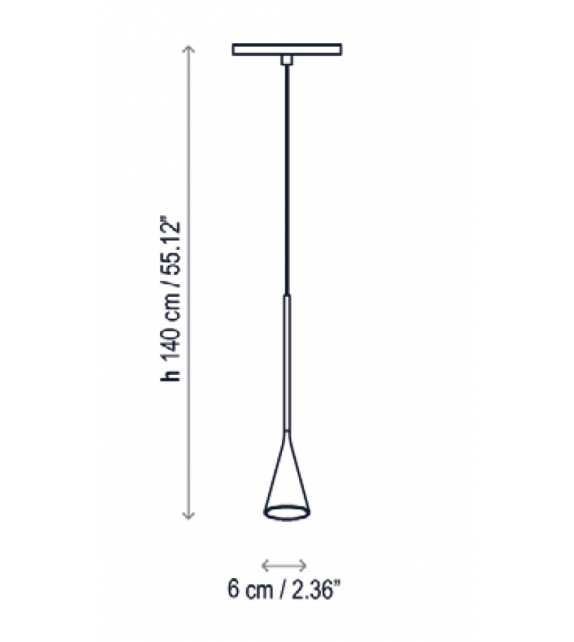 Skybell Plus Bover Lampada a Sospensione su Binario