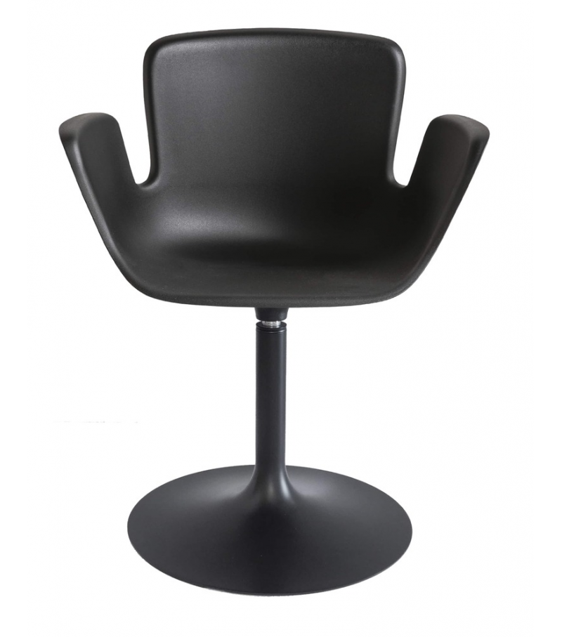 Juli Plastic Cappellini Small Armchair with Goblet Base