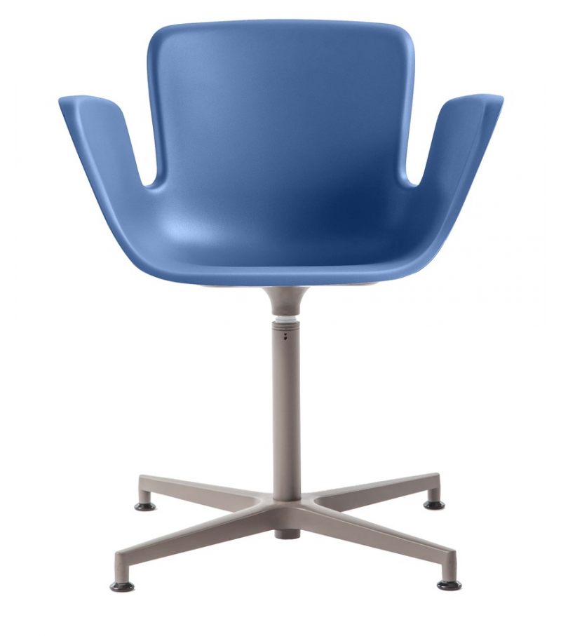 Juli Plastic Cappellini Sillón con Base de 5 Radios